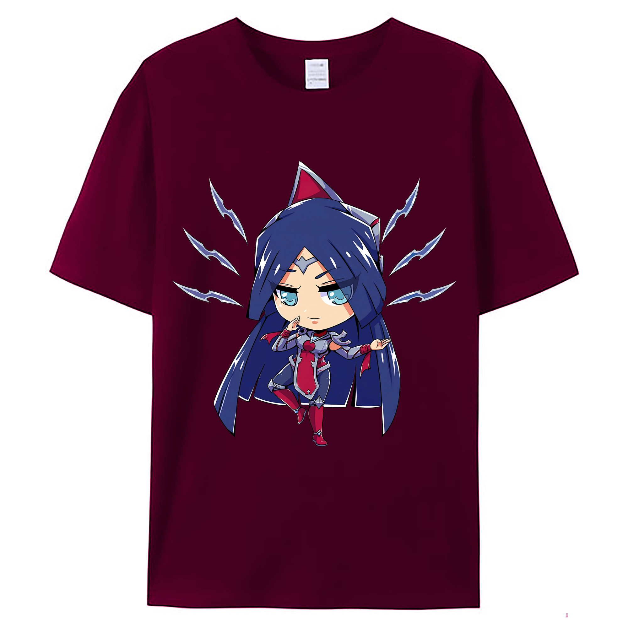 （画像用） リーグ・オブ・レジェンド League of Legends LOL レディースカジュアルプリントTシャツ（綿100％）